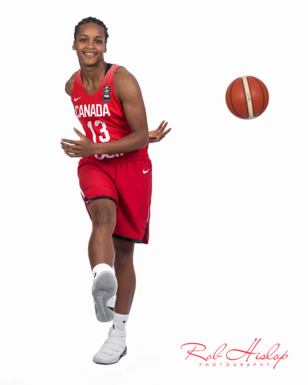 Canada Womans Basketball, Shay Colley